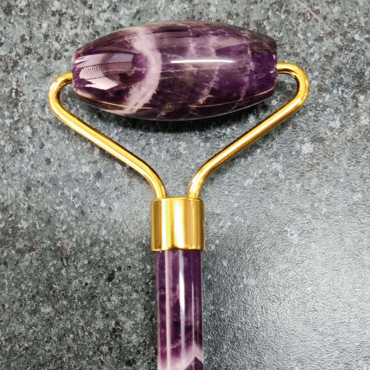 Massage Roller Amethyst - MarshallsHealthShop