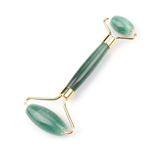 Massage Roller Dark Green Aventurine - MarshallsHealthShop