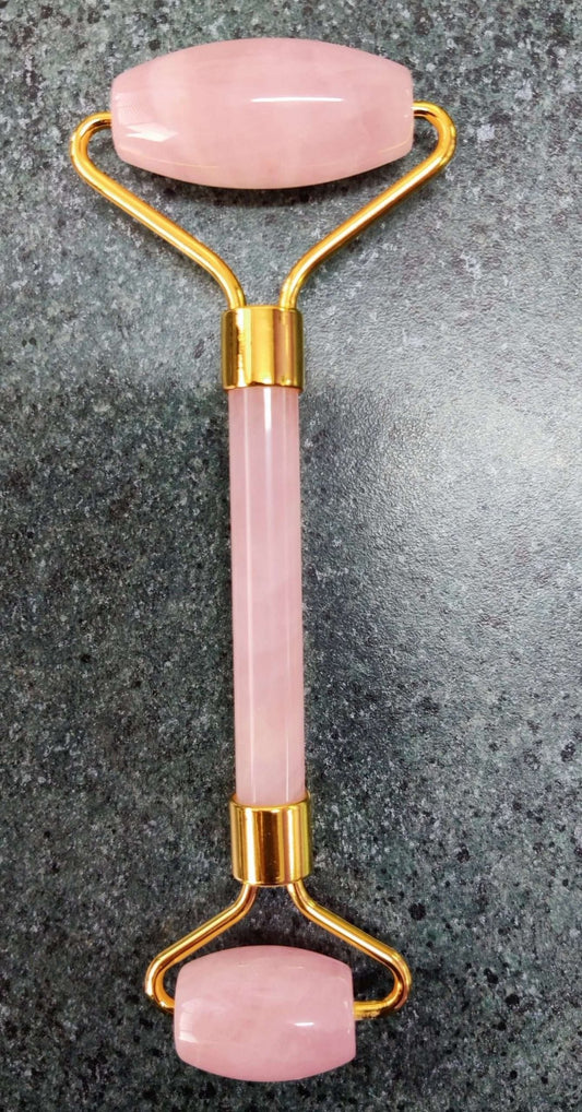 Massage Roller Rose Quartz - MarshallsHealthShop