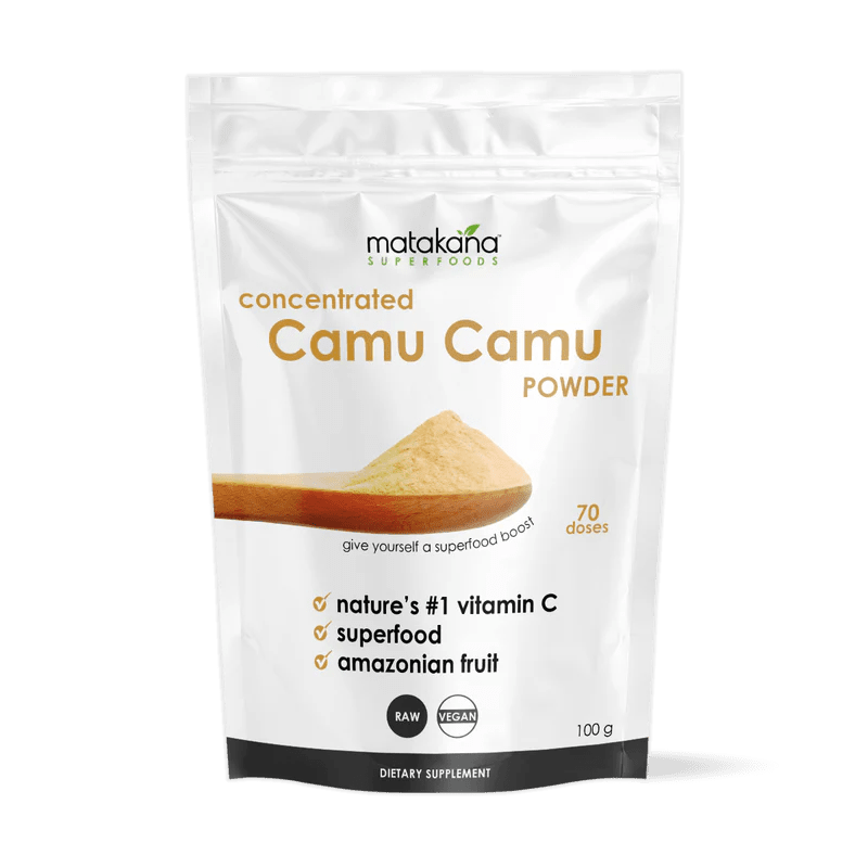 Matakana Camu Camu Powder 100g - 1st Stop Marshall's Health Shop, Gift Shop! - Heath and Natural Therapy New Brighton Christchurch - Naturopath