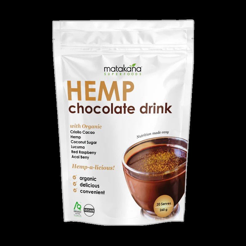 Matakana Hemp Chocolate Drink 260g - MarshallsHealthShop