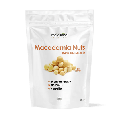 Matakana Macadamia Nuts - Raw Unsalted 250g - 1st Stop Marshall's Health Shop, Gift Shop! - Heath and Natural Therapy New Brighton Christchurch - Naturopath