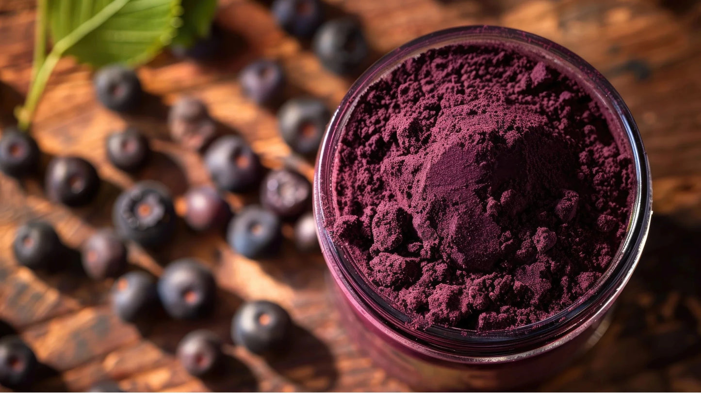 Matakana Organic Blackcurrant Powder 100g - 1st Stop Marshall's Health Shop, Gift Shop! - Heath and Natural Therapy New Brighton Christchurch - Naturopath