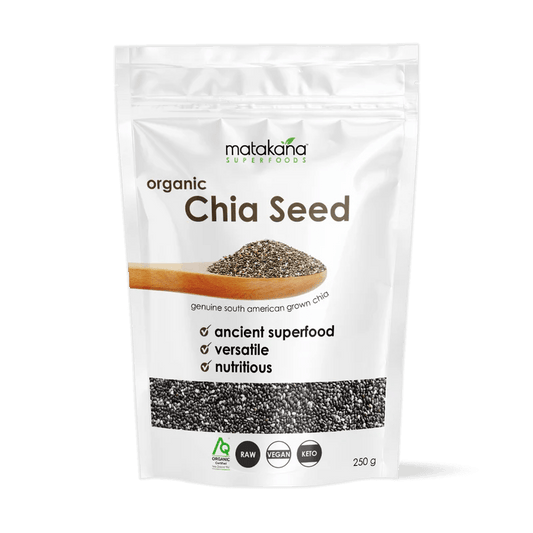 Matakana Organic Chia Seeds - 1st Stop Marshall's Health Shop, Gift Shop! - Heath and Natural Therapy New Brighton Christchurch - Naturopath