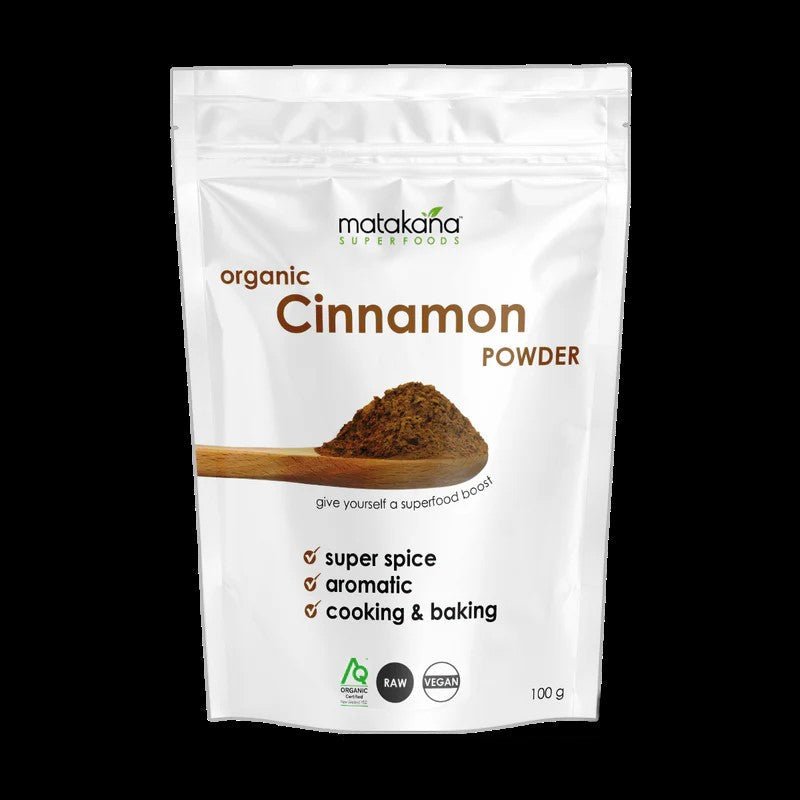 Matakana Organic Cinnamon 100g - MarshallsHealthShop