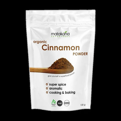 Matakana Organic Cinnamon 100g - MarshallsHealthShop