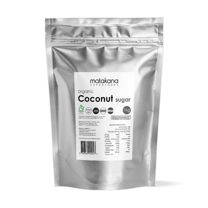 Matakana Organic Coconut Sugar - 1st Stop Marshall's Health Shop, Gift Shop! - Heath and Natural Therapy New Brighton Christchurch - Naturopath