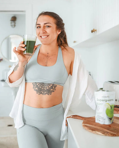 Matakana Organic Supergreens Powder - 1st Stop Marshall's Health Shop, Gift Shop! - Heath and Natural Therapy New Brighton Christchurch - Naturopath