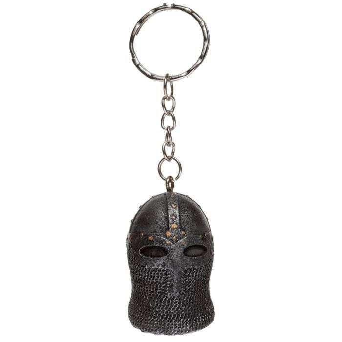 Medieval Knight Helmet Keyring - MarshallsHealthShop