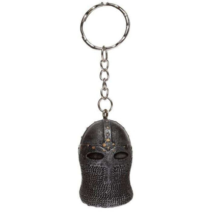 Medieval Knight Helmet Keyring - MarshallsHealthShop