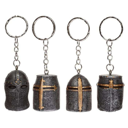 Medieval Knight Helmet Keyring - MarshallsHealthShop