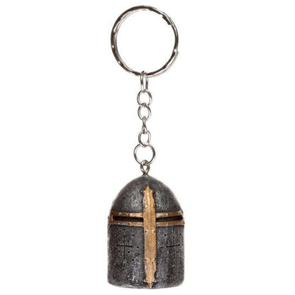Medieval Knight Helmet Keyring - MarshallsHealthShop