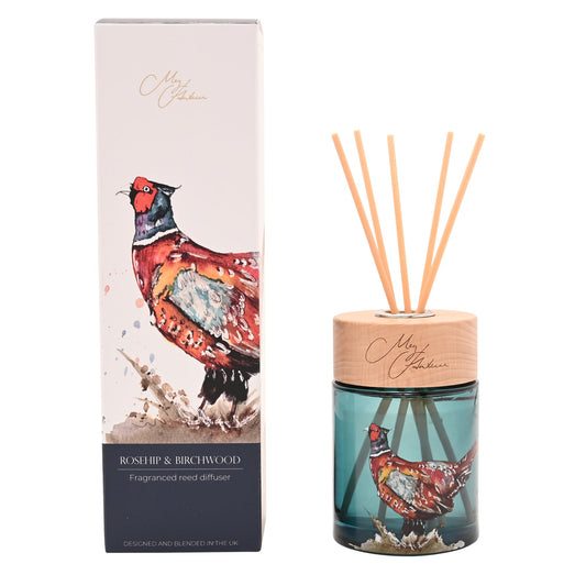 Meg H 150ml Diffuser Pheasant Rosehip Birchwood# - 1st Stop Marshall's Health Shop, Gift Shop! - Heath and Natural Therapy New Brighton Christchurch - Naturopath#