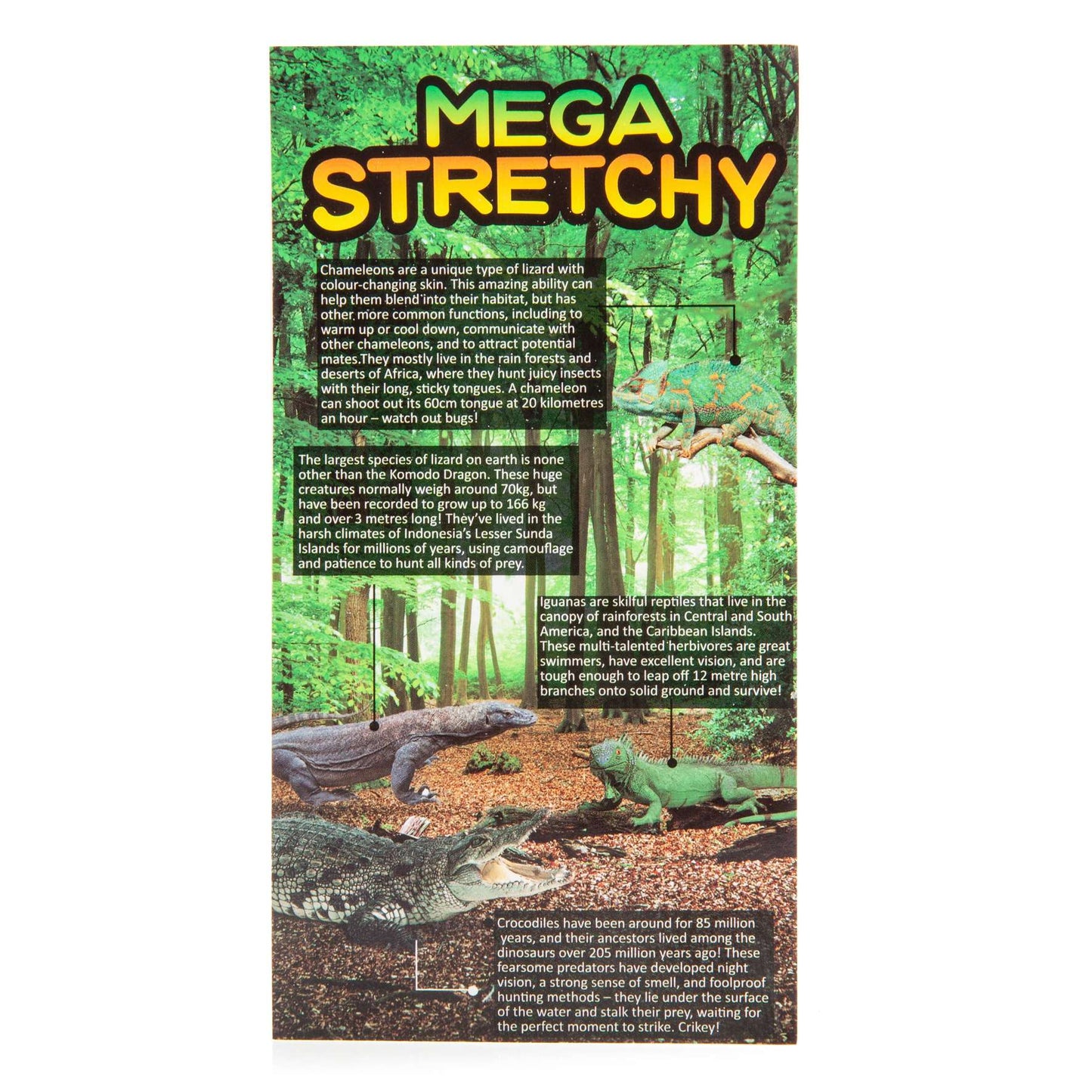 Mega Stretchy Reptile - MarshallsHealthShop