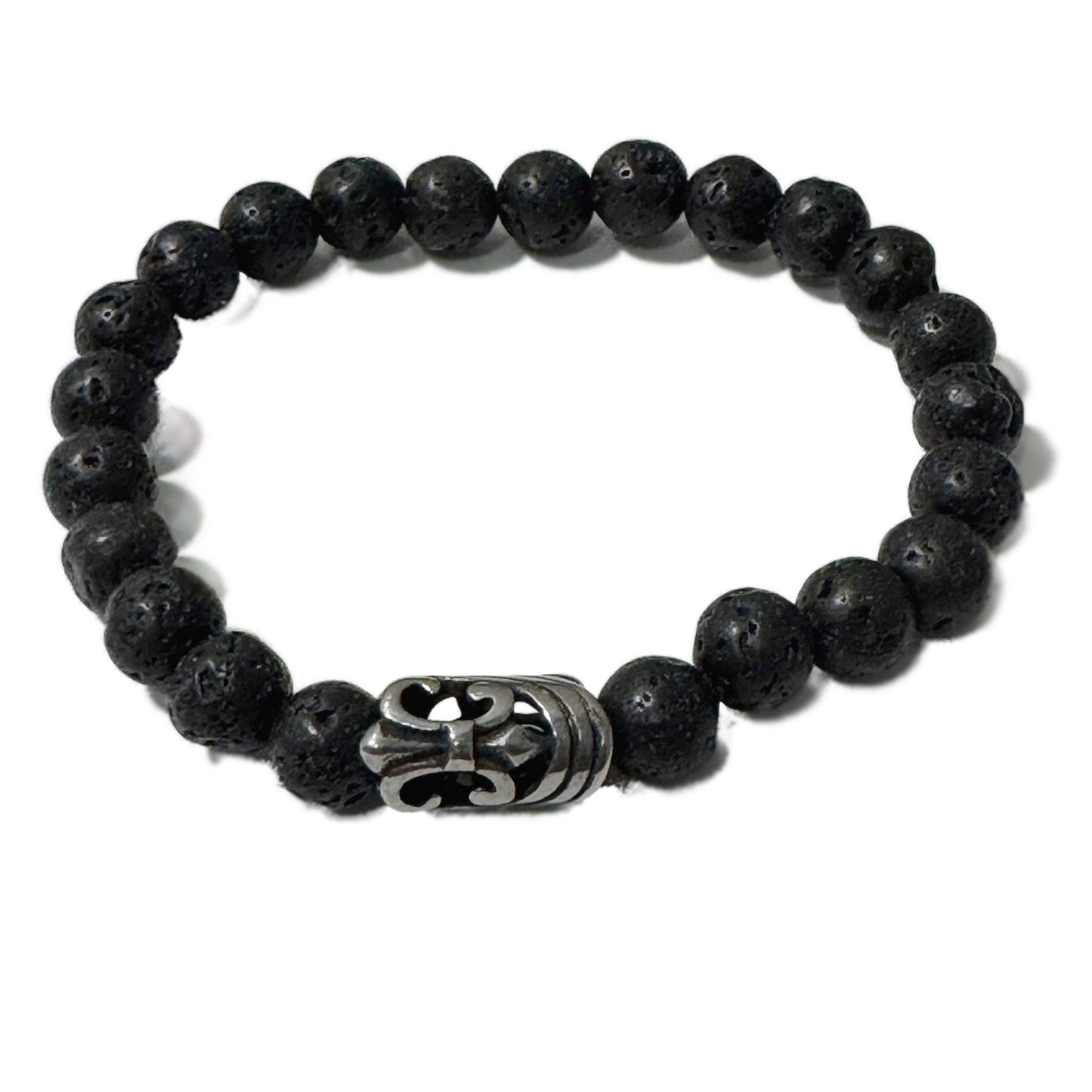 Men's Bracelet Lava stone Celtic Sword Bead - 1st Stop Marshall's Health Shop, Gift Shop! - Heath and Natural Therapy New Brighton Christchurch - Naturopath