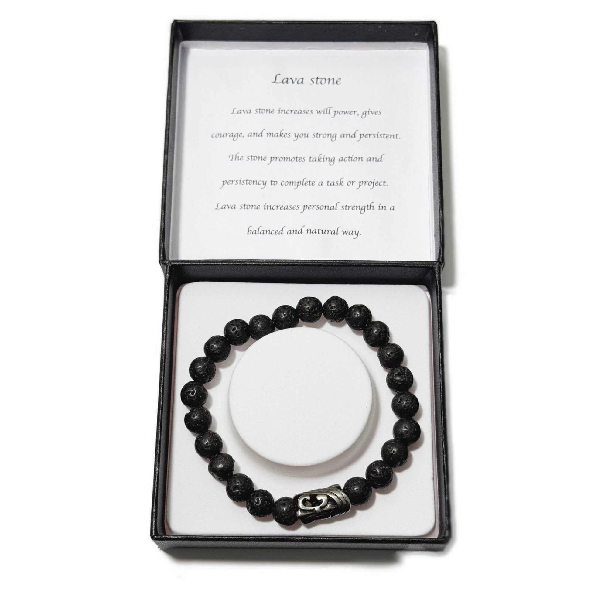 Men's Bracelet Lava stone Celtic Sword Bead - 1st Stop Marshall's Health Shop, Gift Shop! - Heath and Natural Therapy New Brighton Christchurch - Naturopath