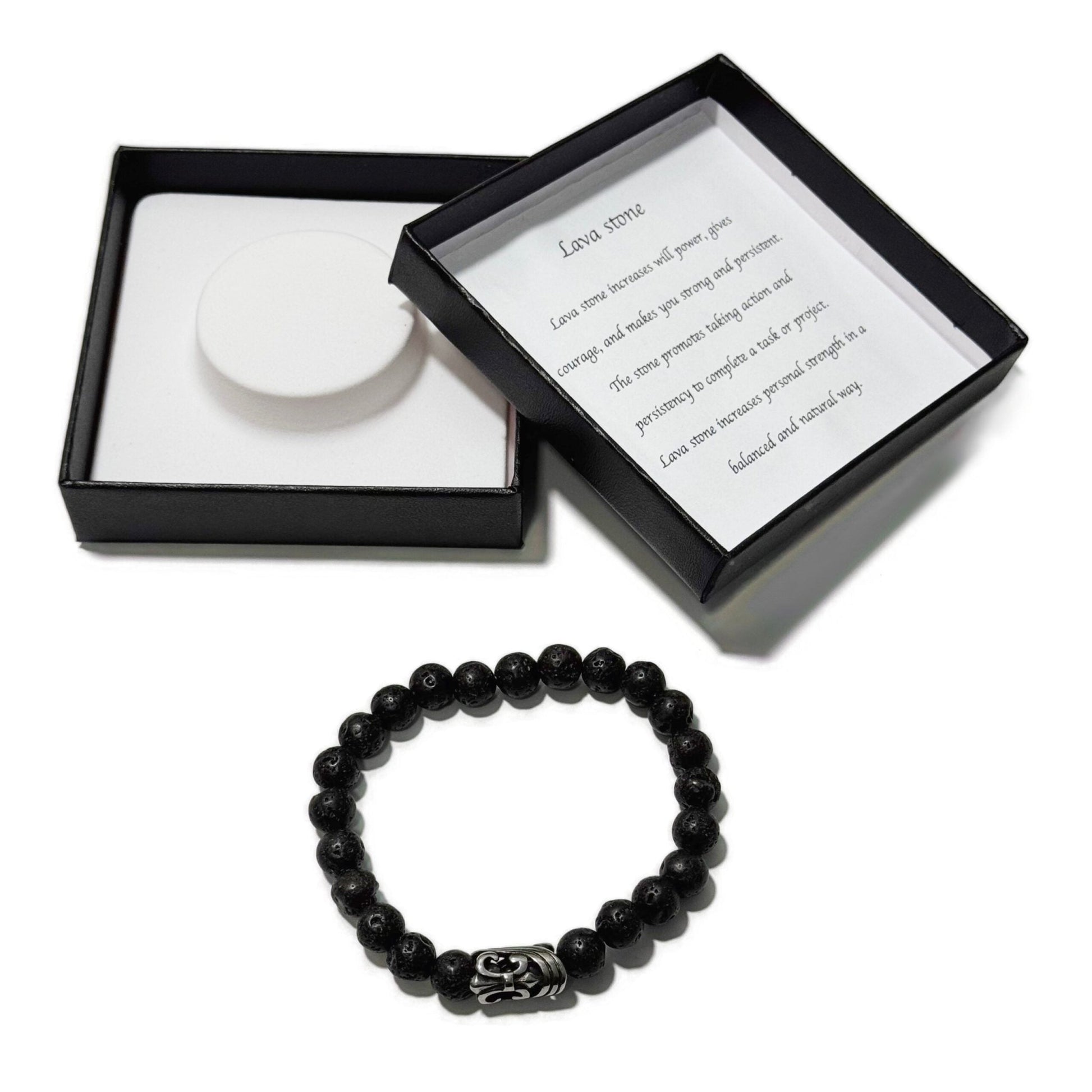 Men's Bracelet Lava stone Celtic Sword Bead - 1st Stop Marshall's Health Shop, Gift Shop! - Heath and Natural Therapy New Brighton Christchurch - Naturopath