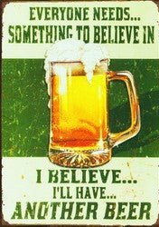 Metal Wall Art Believe - MarshallsHealthShop