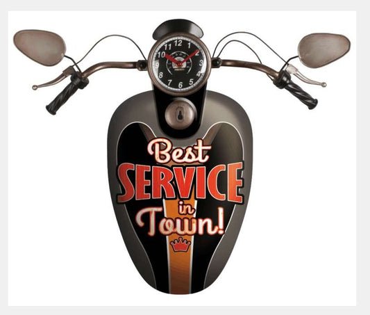 Metal Wall Art Best Service in Town Motorbike - MarshallsHealthShop