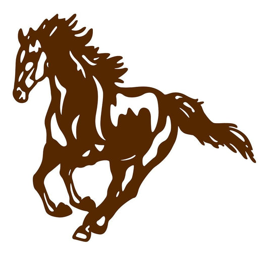 Metal Wall Art Horse Rustic - MarshallsHealthShop