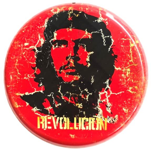 Metal Wall Art Round Che Guevara - 1st Stop Marshall's Health Shop, Gift Shop! - Heath and Natural Therapy New Brighton Christchurch - Naturopath