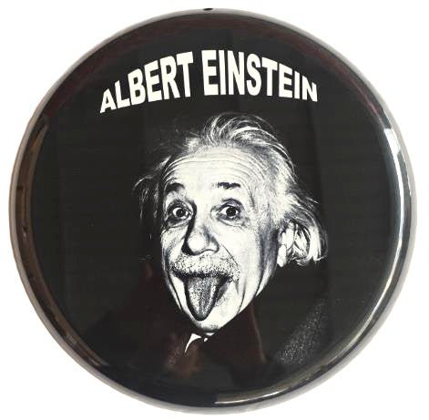 Metal Wall Art Round Einstein - 1st Stop Marshall's Health Shop, Gift Shop! - Heath and Natural Therapy New Brighton Christchurch - Naturopath