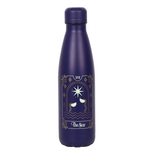Metal Water Bottle Star Tarot
Star Tarot Metal Water Bottle


H:26.5 x W:6 x D:6 cm - Even fortune tellers need to keep hydrated! This navy blue metal alloy water bottle makes a great eco-friendly replacement for plastic and features a stunning star tarot illustration inspired by traditional tarot card decks. Designed with a convenient screw-top lid to prevent accidental spills. 500ml capacity. Hand wash only.

1st Stop, Marshall's Health Shop, Gift Shop!
SKU: SDFT57122