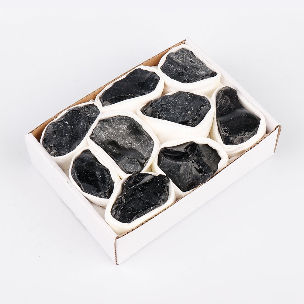 Mini Crystal Black Sheen Obsidian - MarshallsHealthShop