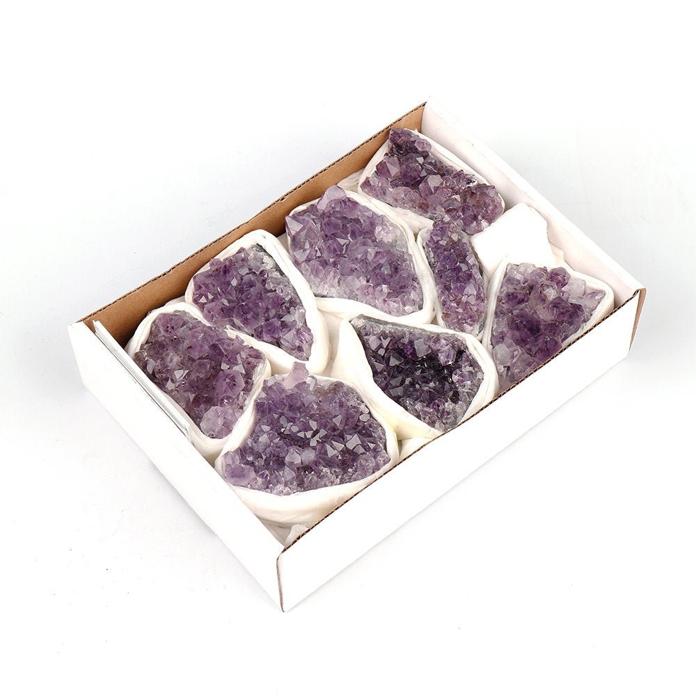 Mini Crystal Tray Amethyst Cluster - MarshallsHealthShop