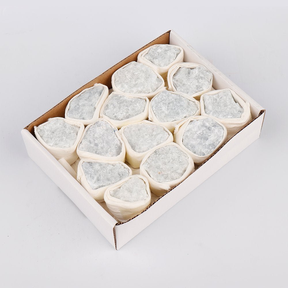 Mini Crystal Tray Blue Calcite - MarshallsHealthShop
