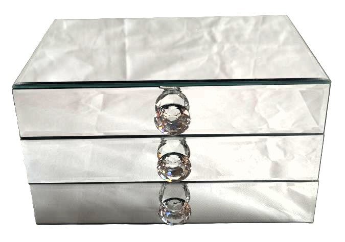Mirror Jewellery Box (LM2)# - 1st Stop Marshall's Health Shop, Gift Shop! - Heath and Natural Therapy New Brighton Christchurch - Naturopath#