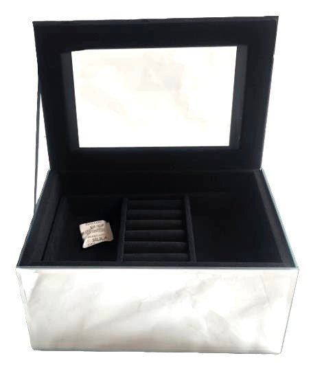 Mirror Jewellery Box Window Lid# - 1st Stop Marshall's Health Shop, Gift Shop! - Heath and Natural Therapy New Brighton Christchurch - Naturopath#