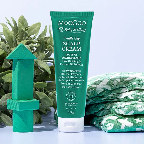 MOOGOO Baby Scalp Repair Cream 120g - 1st Stop Marshall's Health Shop, Gift Shop! - Heath and Natural Therapy New Brighton Christchurch - Naturopath