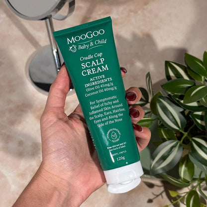 MOOGOO Baby Scalp Repair Cream 120g - 1st Stop Marshall's Health Shop, Gift Shop! - Heath and Natural Therapy New Brighton Christchurch - Naturopath