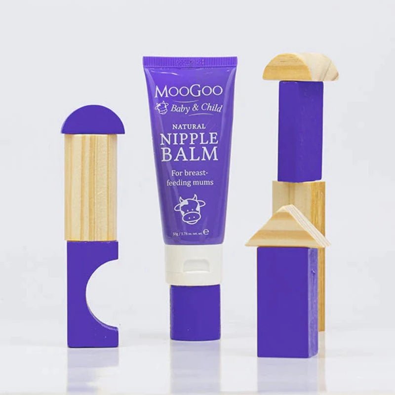 MooGoo Natural Nipple Balm 50g For Breast Feeding Mums – We’ve made a formula which we believe is the healthiest for your baby while also helping to soothe a sensitive area and keep the skin in good condition. Rather than use Lanolin, we’ve chosen a number of edible and soothing oils and combined them with calming and conditioning ingredients.