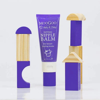 MooGoo Natural Nipple Balm 50g For Breast Feeding Mums – We’ve made a formula which we believe is the healthiest for your baby while also helping to soothe a sensitive area and keep the skin in good condition. Rather than use Lanolin, we’ve chosen a number of edible and soothing oils and combined them with calming and conditioning ingredients.