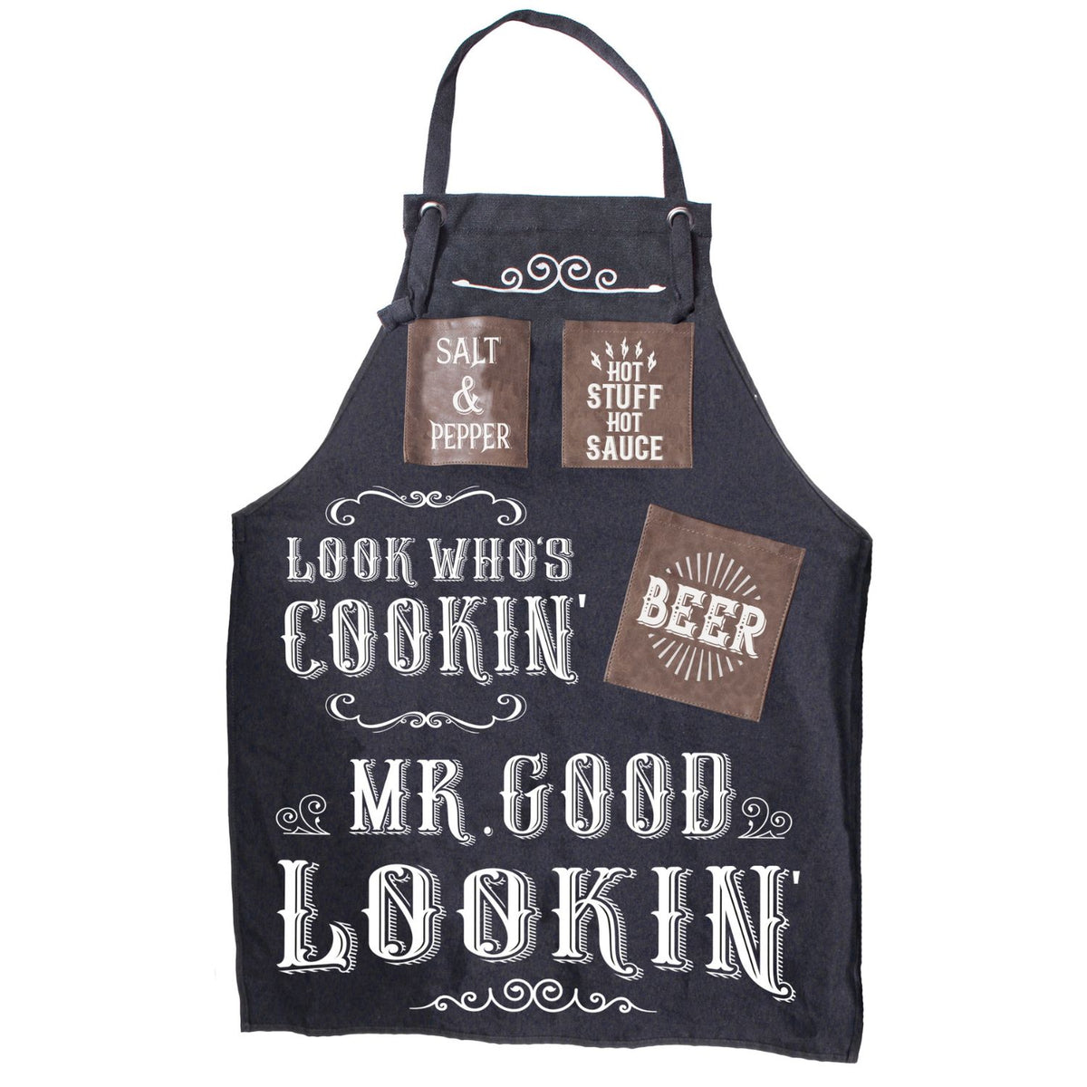 Mr. Good Lookin Apron - 1st Stop Marshall's Health Shop, Gift Shop! - Heath and Natural Therapy New Brighton Christchurch - Naturopath