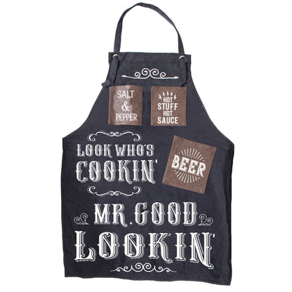 Mr. Good Lookin Apron - 1st Stop Marshall's Health Shop, Gift Shop! - Heath and Natural Therapy New Brighton Christchurch - Naturopath
