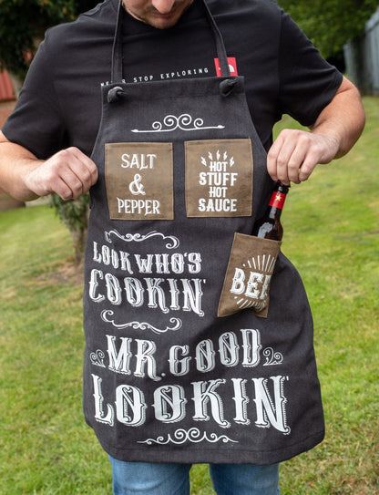 Mr. Good Lookin Apron - 1st Stop Marshall's Health Shop, Gift Shop! - Heath and Natural Therapy New Brighton Christchurch - Naturopath