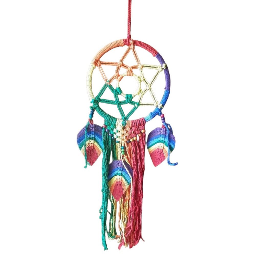Multi Flower of Life Dreamcatcher 22cm - 1st Stop Marshall's Health Shop, Gift Shop! - Heath and Natural Therapy New Brighton Christchurch - Naturopath