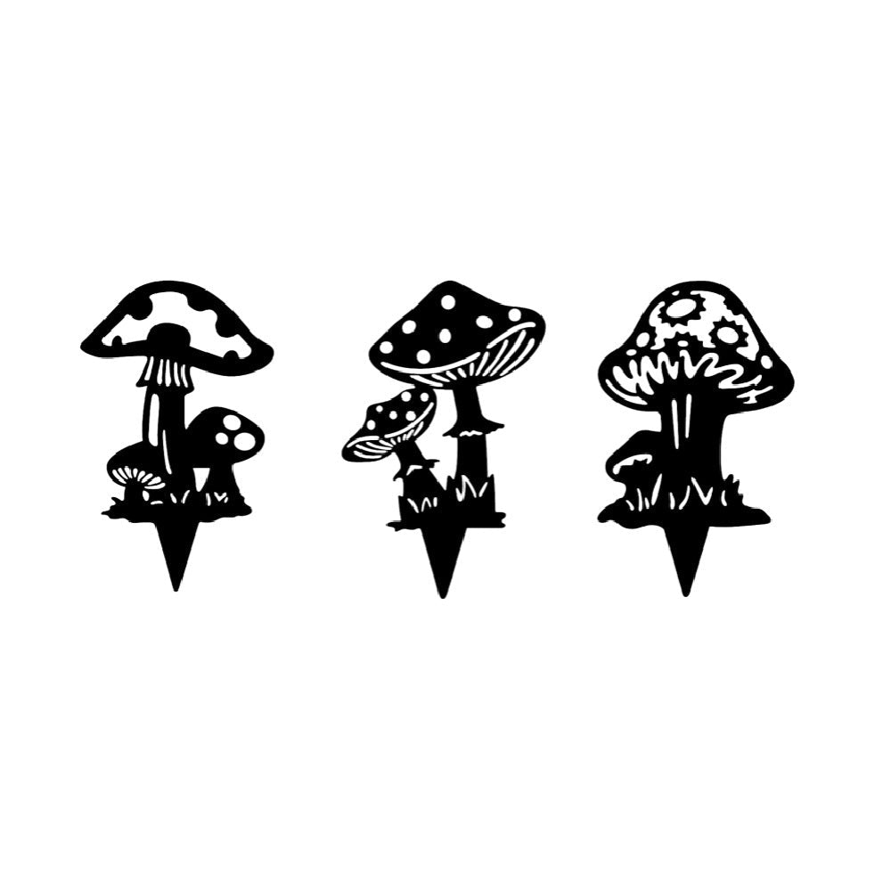 Mushroom Stakes (Set of 3) - MarshallsHealthShop