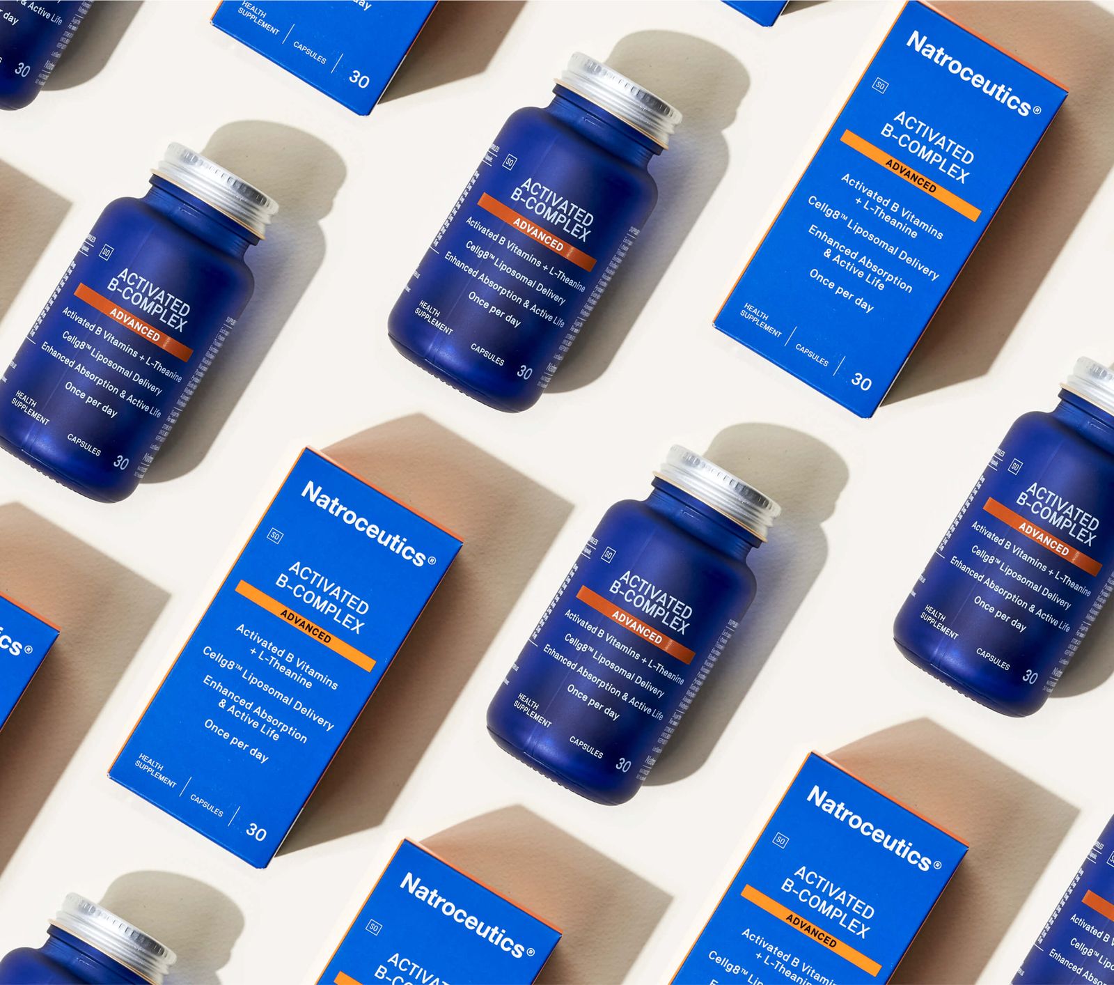 NATROCEUTICS Activated B - Complex Advanced 30 Capsules - MarshallsHealthShop