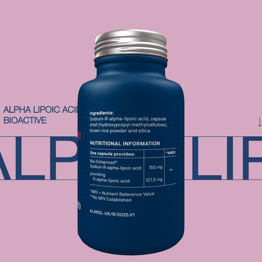 NATROCEUTICS Alpha Lipoic Bioact 60 Capsules

Key features of Natroceutics Alpha Lipoic Acid Bioactive

Bio-Enhanced® Na-RALA
Enhanced absorption and cellular transportation
Pure ‘R’ form Alpha Lipoic Acid
Demonstrated 10x the peak plasma concentration of standard R-Alpha Lipoic Acid
3x More Bioavailable than standard R Alpha Lipoic Acid
1st Stop, Marshall's Health Shop!