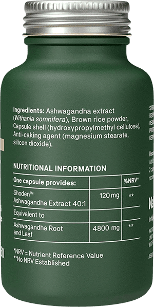 NATROCEUTICS Ashwagandha Bioactive 60 Capsules - MarshallsHealthShop