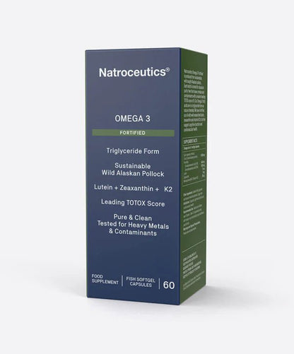 NATROCEUTICS Omega3 Fortified 60 Capsules - MarshallsHealthShop