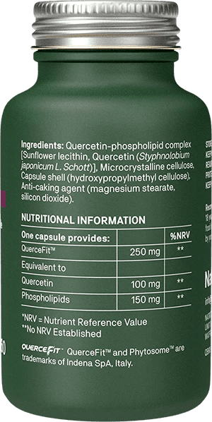NATROCEUTICS Quercetin Bioactive 60 Capsules - MarshallsHealthShop