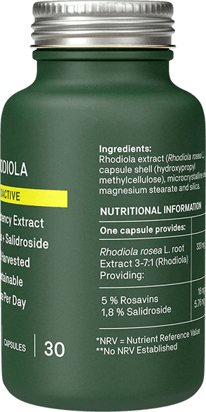 NATROCEUTICS Rhodiola Bioactive 30 Capsules - MarshallsHealthShop