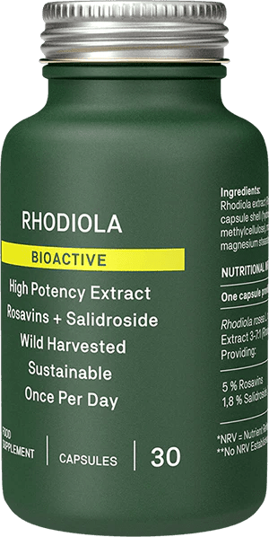 NATROCEUTICS Rhodiola Bioactive 30 Capsules - MarshallsHealthShop