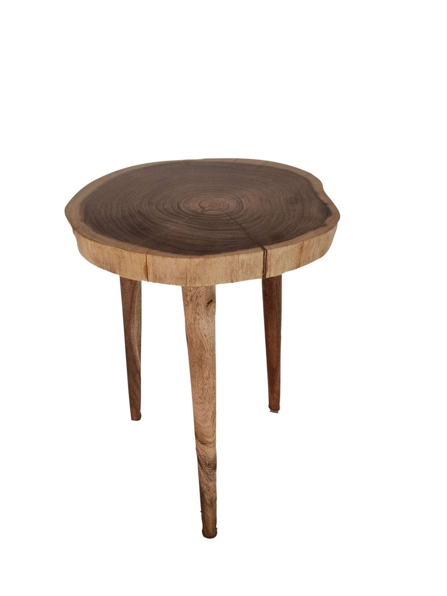 Natural Live Edge Table - MarshallsHealthShop