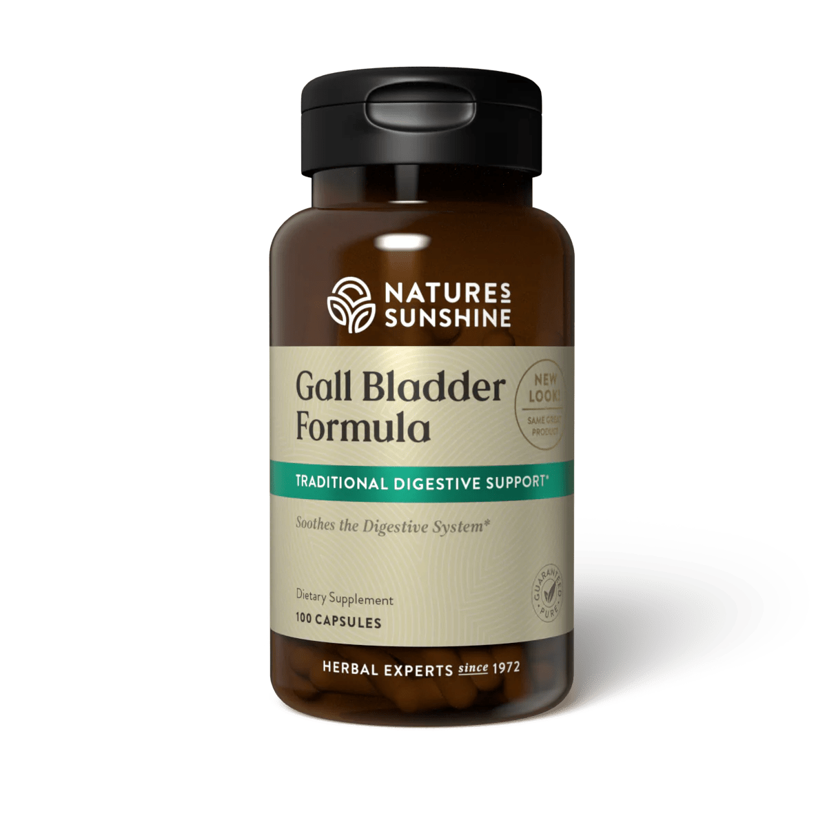 Natures Sunshine Gall Bladder Formula 100 Capsules - MarshallsHealthShop